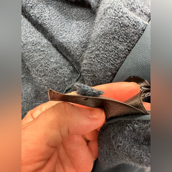 Anthropologie Knitted &‎ Knotted Teal Sheer-Back
Sweater Size M EUC wool Blend - Picture 13 of 13